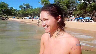 Zoe enjoys a day out and at the nude beach. - Zoe Bloom