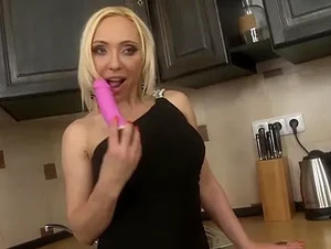 MiLF Hot Doll Iris Toyz Belong In The Kitchen